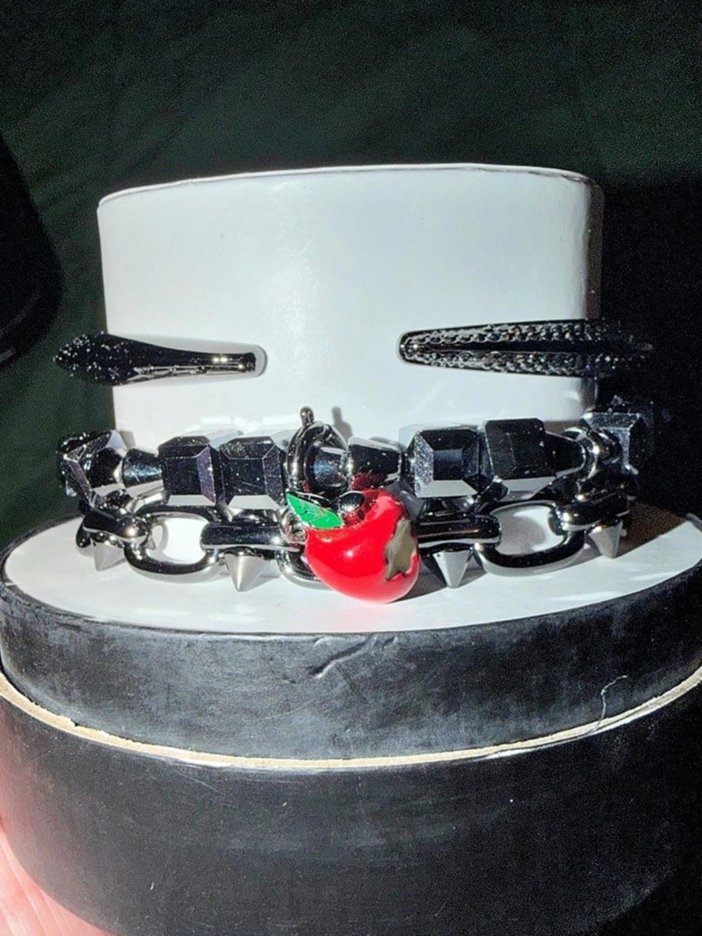 Bomb Party Halloween Stack-Beware The Enchantment The Apple on Hematite 40